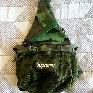 Brand New Supreme Camo Sling Bag